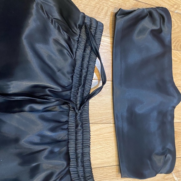 Naked Wardrobe Satin Jogger Set - Small - Picture 3 of 5